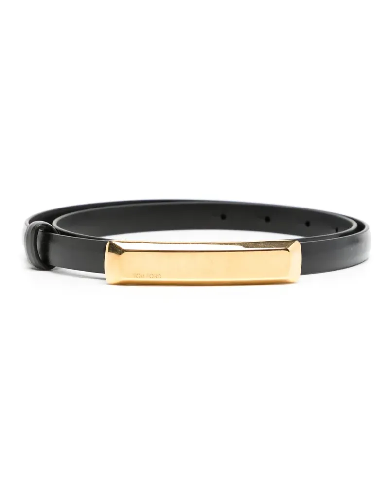 Tom Ford Klassischer Gürtel - Schwarz Schwarz