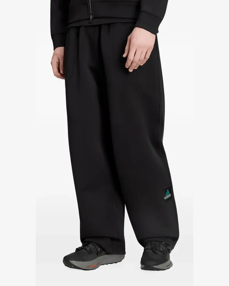 adidas Equipment Spacer logo-patch track pants - Schwarz Schwarz
