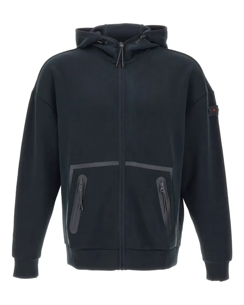 Peuterey zip hooded hoodie - Schwarz Schwarz