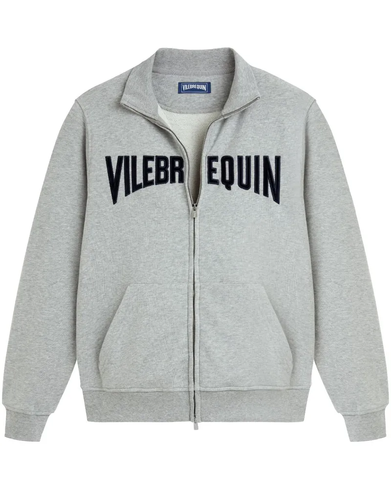 Vilebrequin Sweatshirt mit Logo-Stickerei - Grau Grau