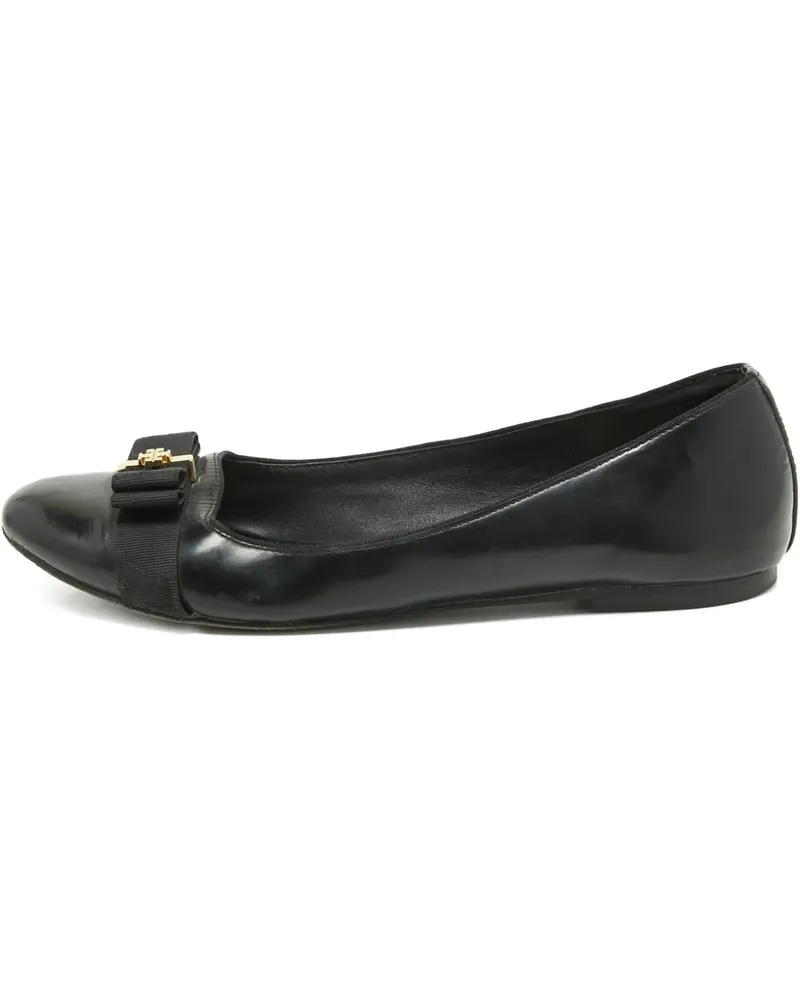 Tory Burch Ballerinas aus Leder - Schwarz Schwarz