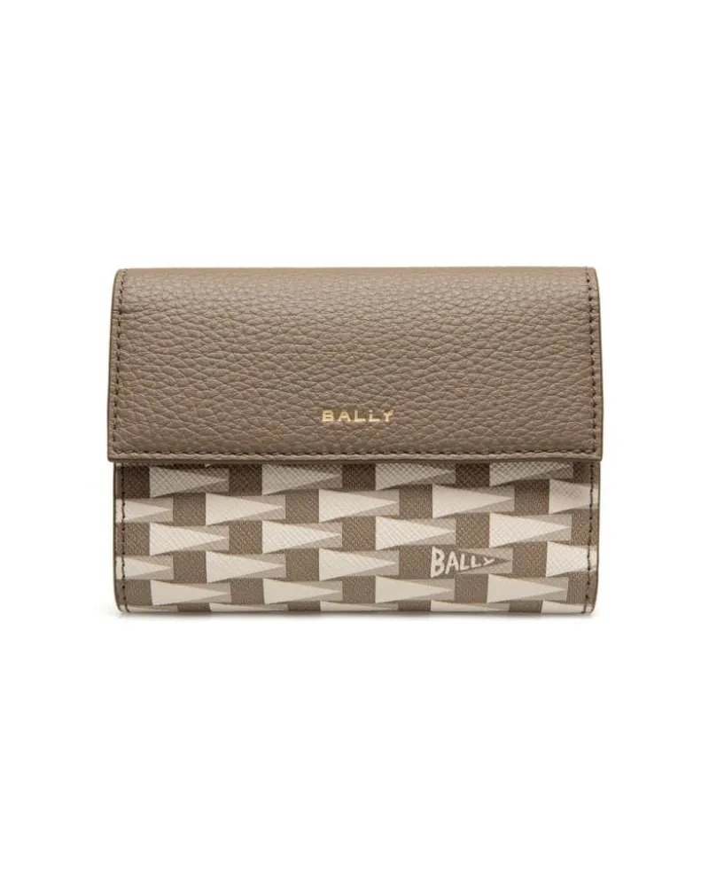 Bally Pennant Portemonnaie - Braun Braun