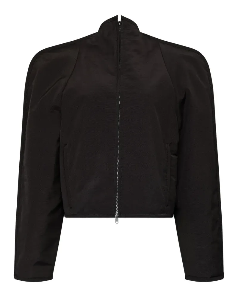 Maison Margiela zipped cropped jacket - Schwarz Schwarz