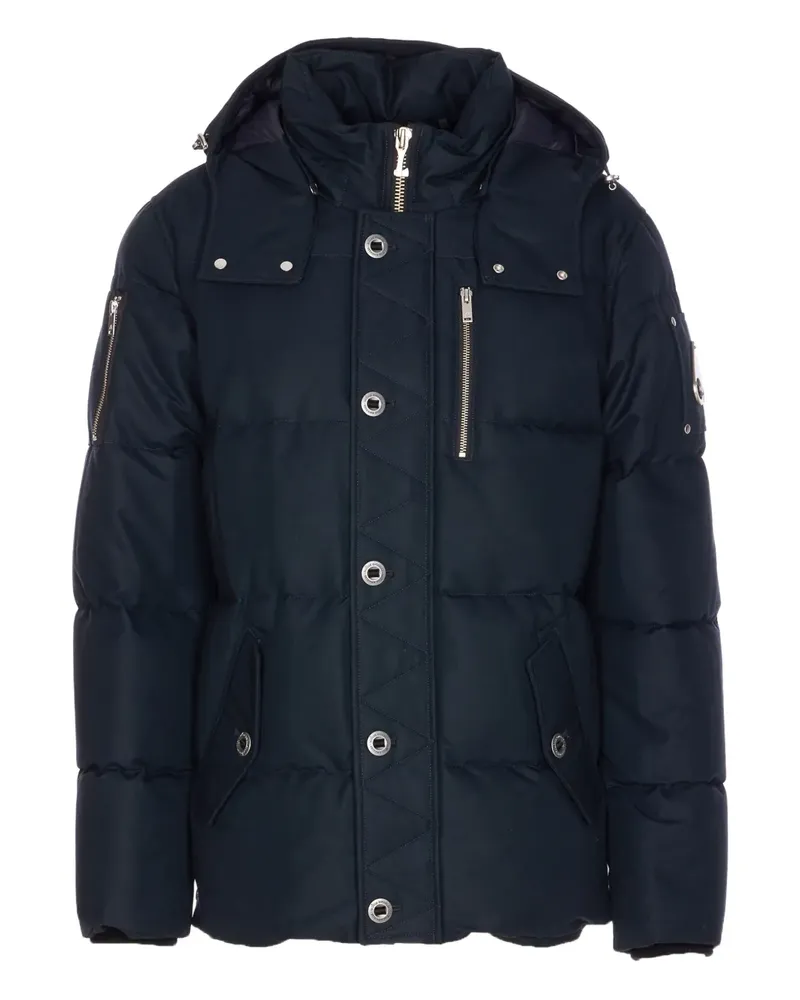 Moose Knuckles Gefütterte Jacke - Blau Blau