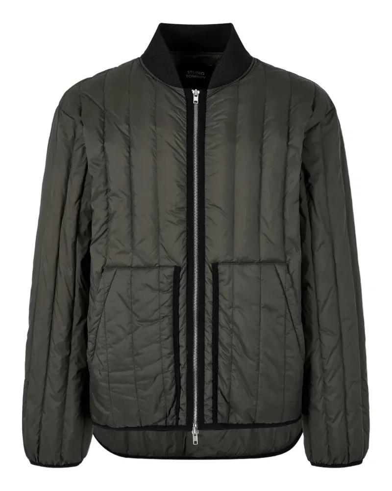STUDIO TOMBOY patch-pocket padded jacket - Grün Grün