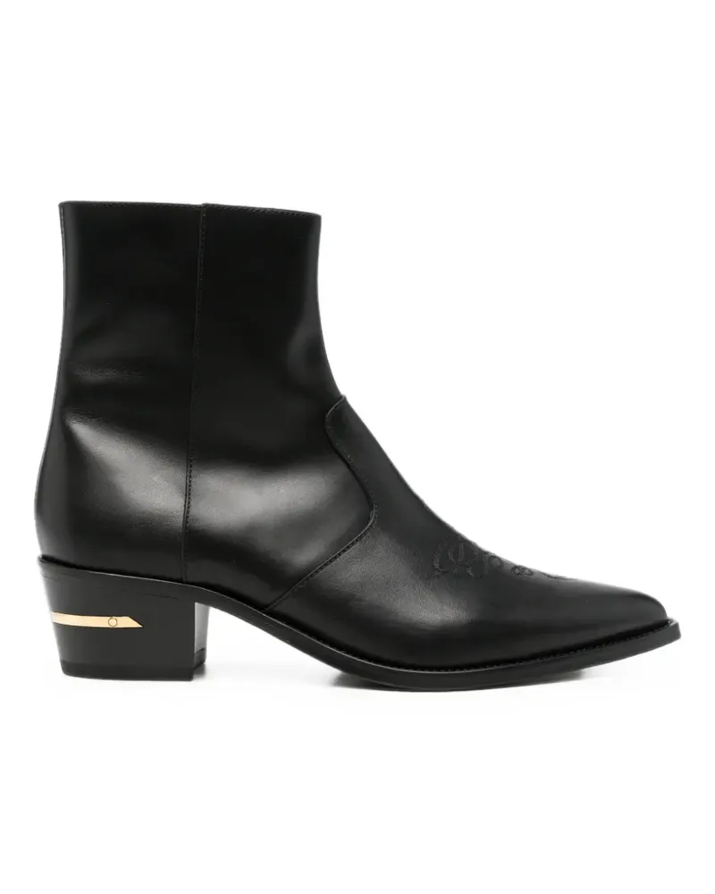 Amiri MA pointed boots - Schwarz Schwarz