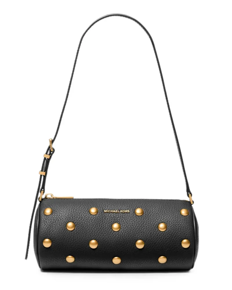 Michael Kors small Izzy studded leather shoulder bag - Schwarz Schwarz