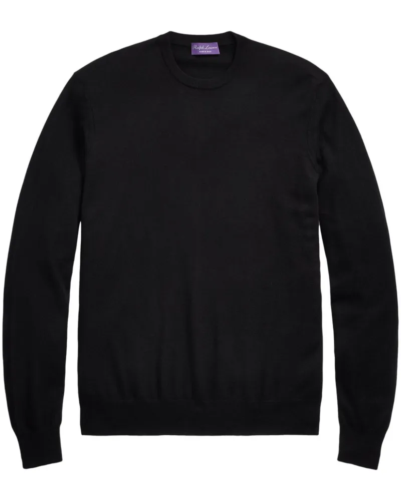 Ralph Lauren Kaschmirpullover aus Strickjersey - Schwarz Schwarz