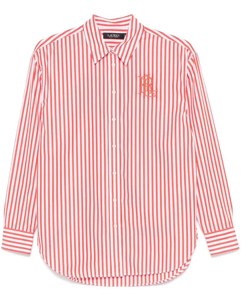 Ralph Lauren Gestreiftes Hemd - Orange Orange