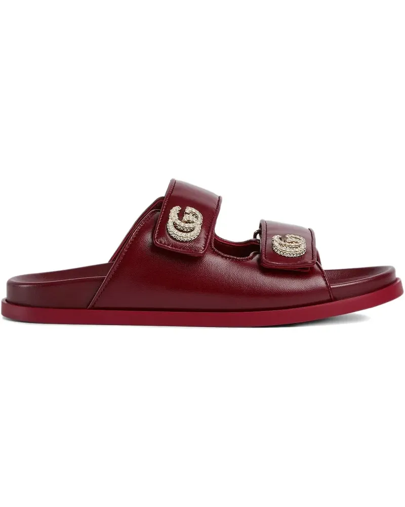 Gucci Sandalen mit Kristallen - Rot Rot