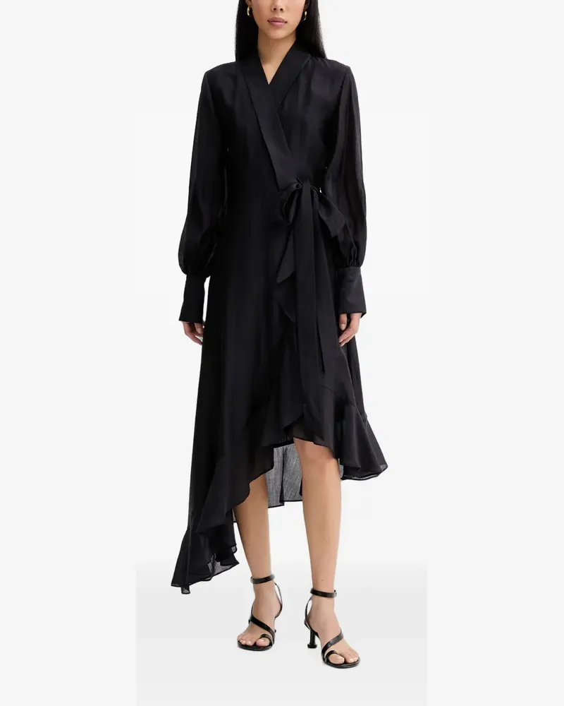 Blumarine Asymmetrisches Wickelkleid - Blau Blau