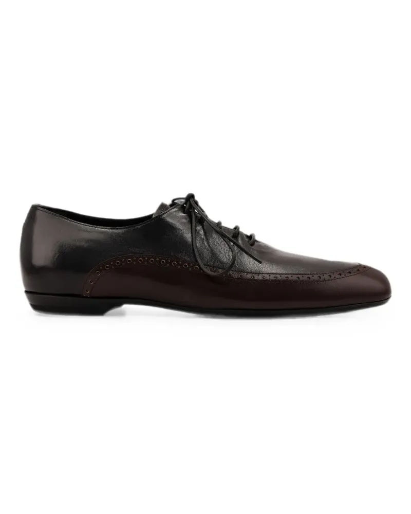 Dries van Noten leather brogues - Braun Braun