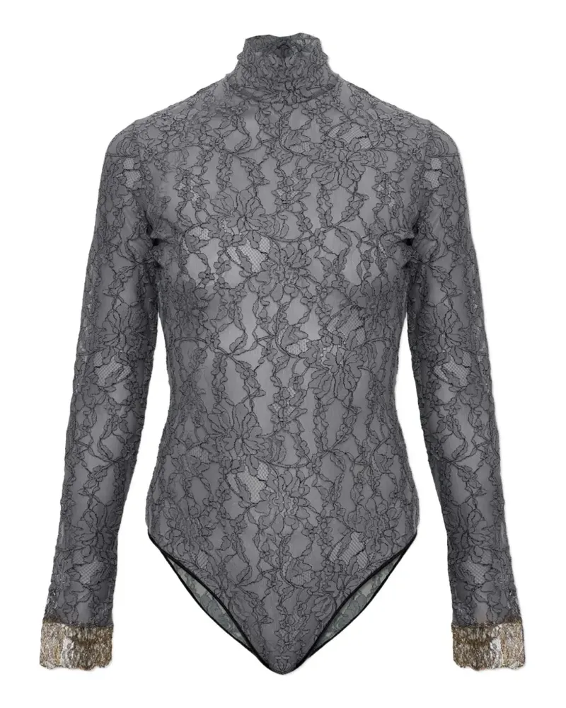Valentino Garavani Langärmeliger Body - Blau Blau