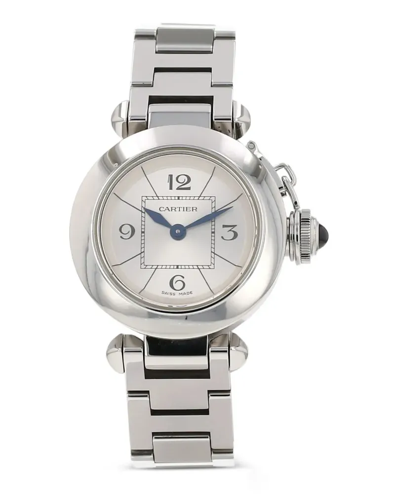 Cartier 2015 Miss Pasha Armbanduhr 27mm - Silber Silber