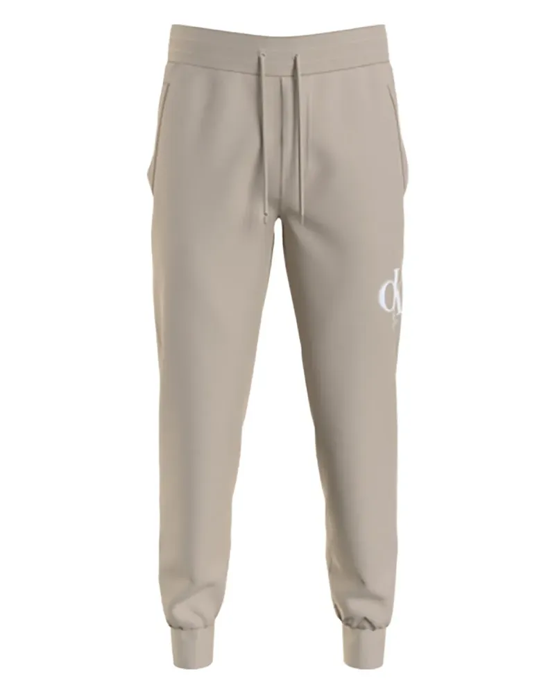 Calvin Klein logo drawstring track pants - Nude Nude