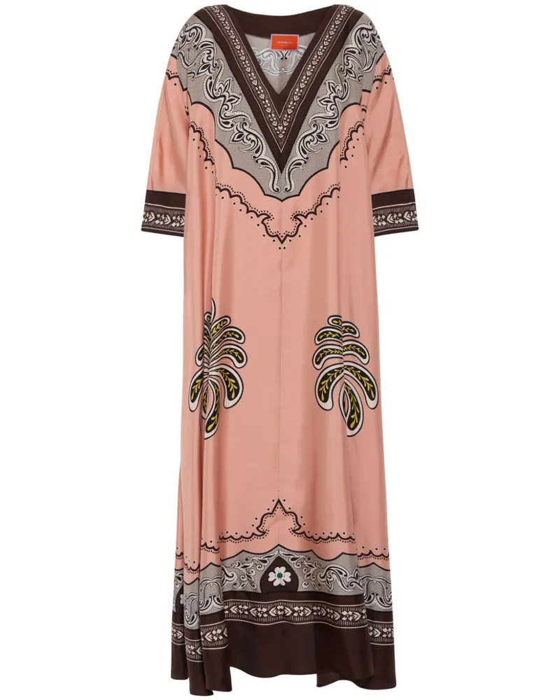 La DoubleJ Klassisches Maxikleid - Rosa Rosa
