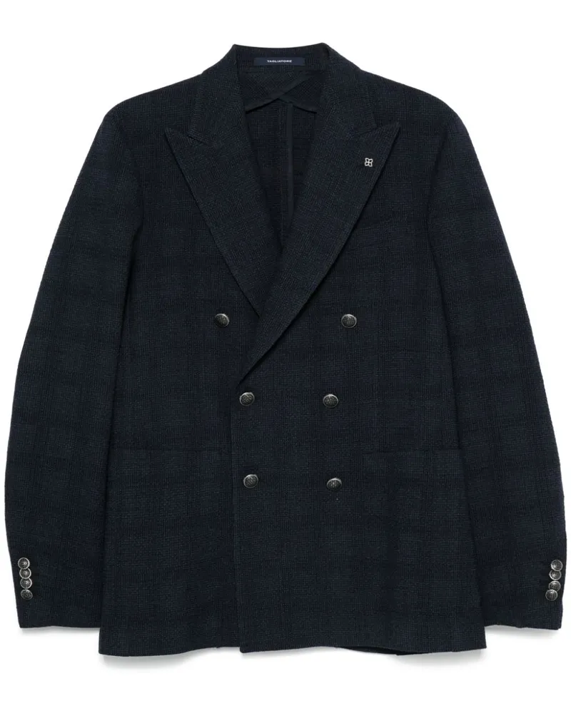 Tagliatore Sakko mit Anstecknadel - Blau Blau