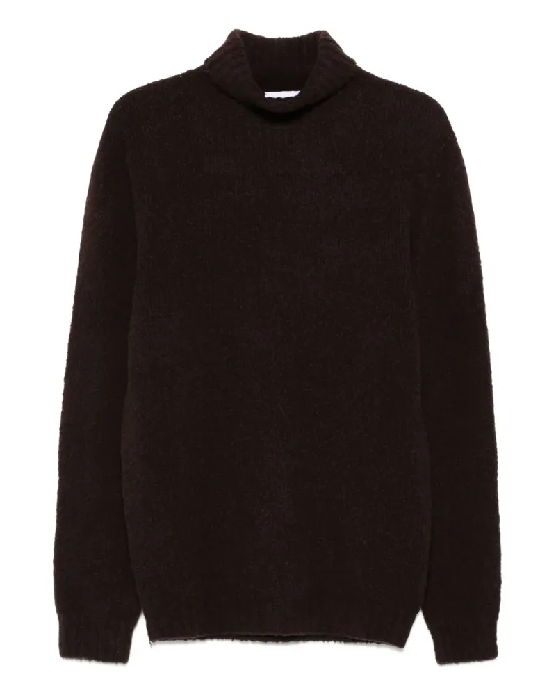 Scaglione Pullover mit Rollkragen - Braun Braun