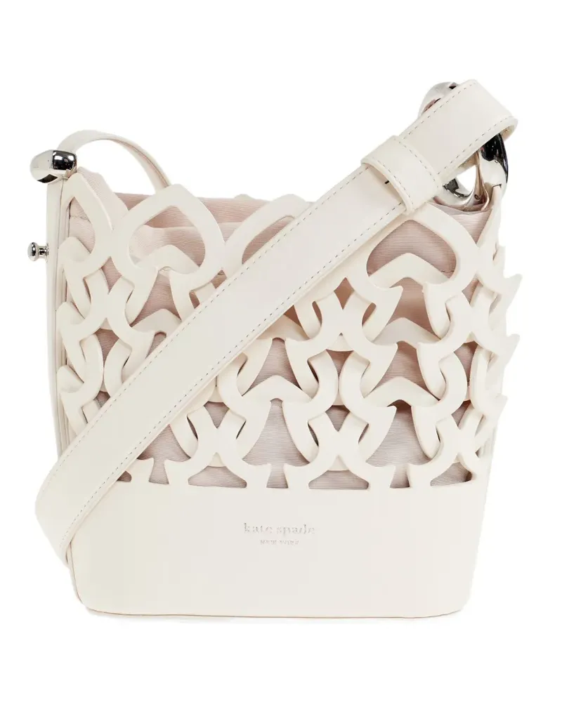 Kate Spade mini Halo leather bucket bag - Nude Nude