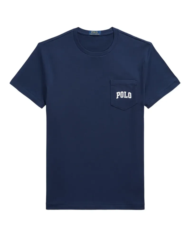 Ralph Lauren T-Shirt mit Polo Bear-Print - Blau Blau
