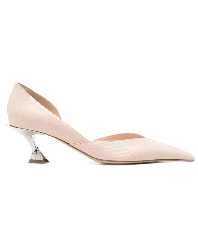 Thierry Mugler Fang Pumps 55mm - Nude Nude