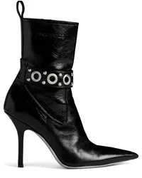 Dsquared2 Gothic Stiefeletten mit Ösen Schwarz