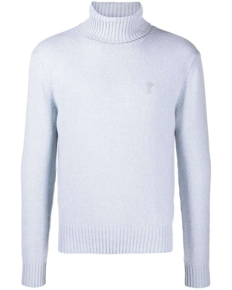 AMI Paris Ami de Coeur Kaschmirpullover - Blau Blau