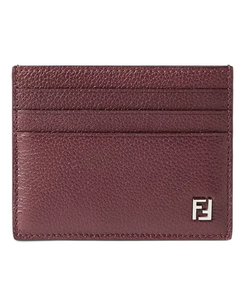 Fendi Kartenetui mit FF - Rot Rot
