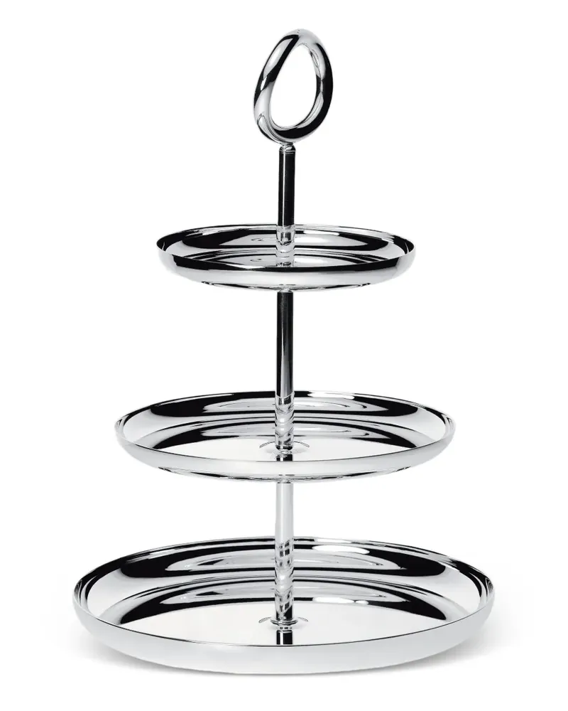 Christofle Dreistöckige Vertigo Etagiere - Silber Silber