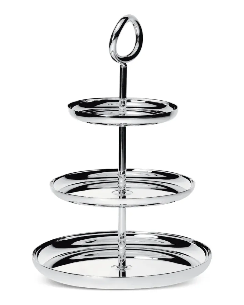 Christofle Dreistöckige Vertigo Etagiere - Silber Silber