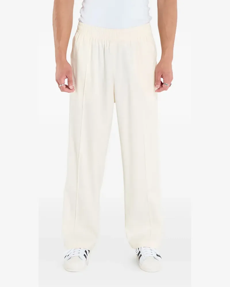 adidas elasticated-waistband track pants - Nude Nude