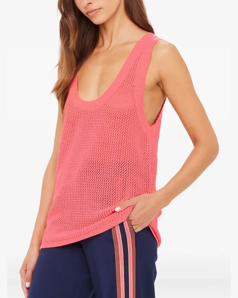 The Upside Fenway Tanktop aus Wales-Strick - Rosa Rosa
