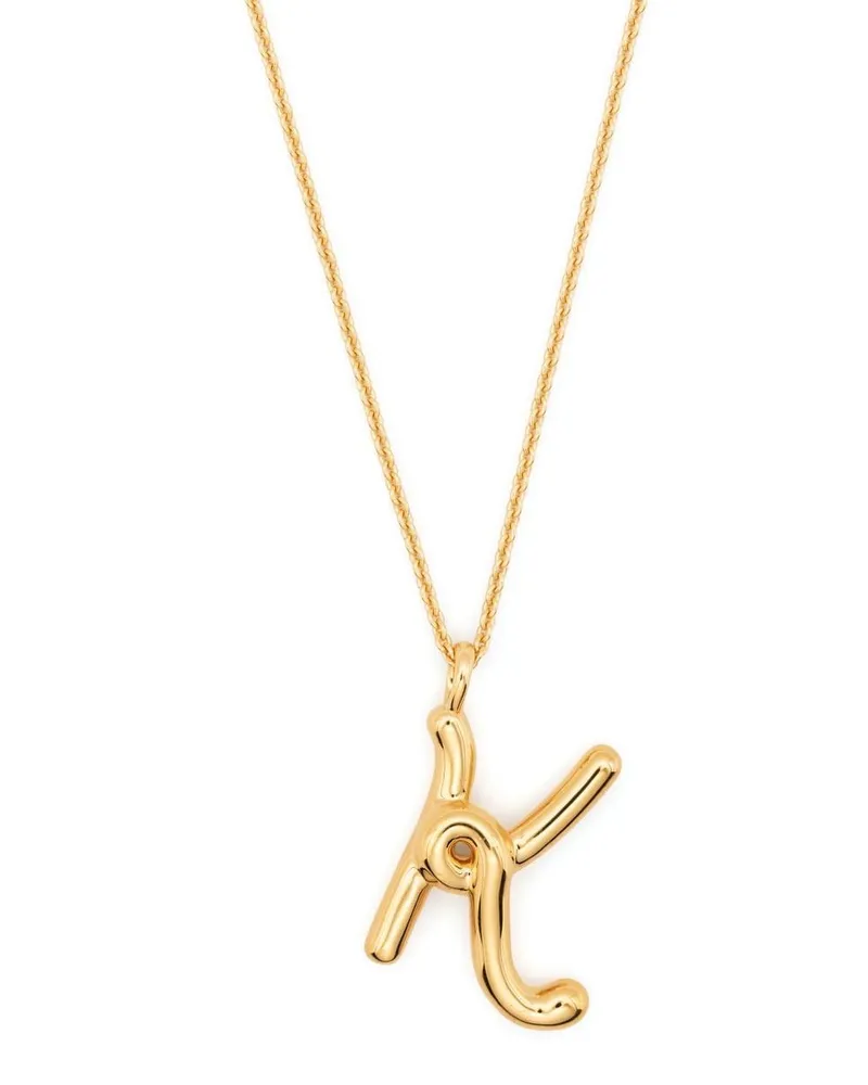 Missoma Curly Molten Halskette - Gold Gold