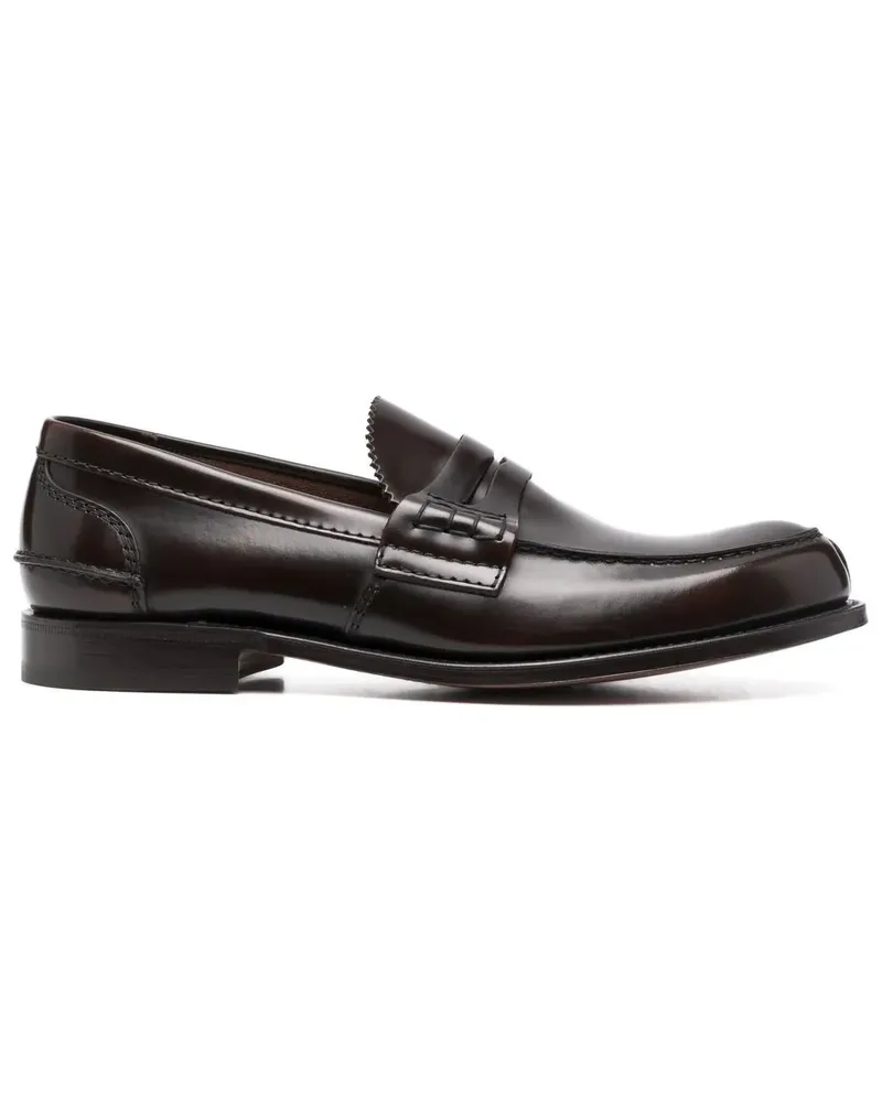 Church's Pembrey Loafer mit Glanzoptik - Braun Braun