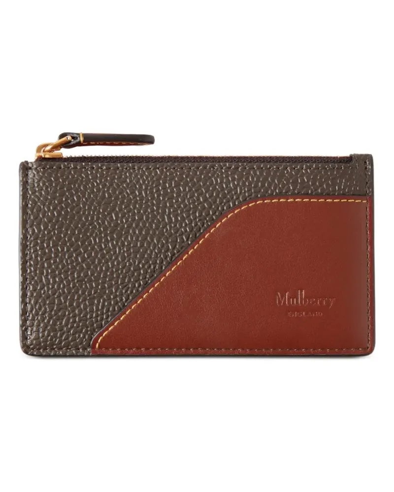 Mulberry Heritage zip-pocket card holder - Braun Braun