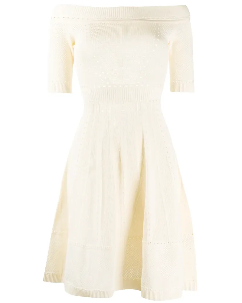Dsquared2 Grob gestricktes Kleid - Nude Nude