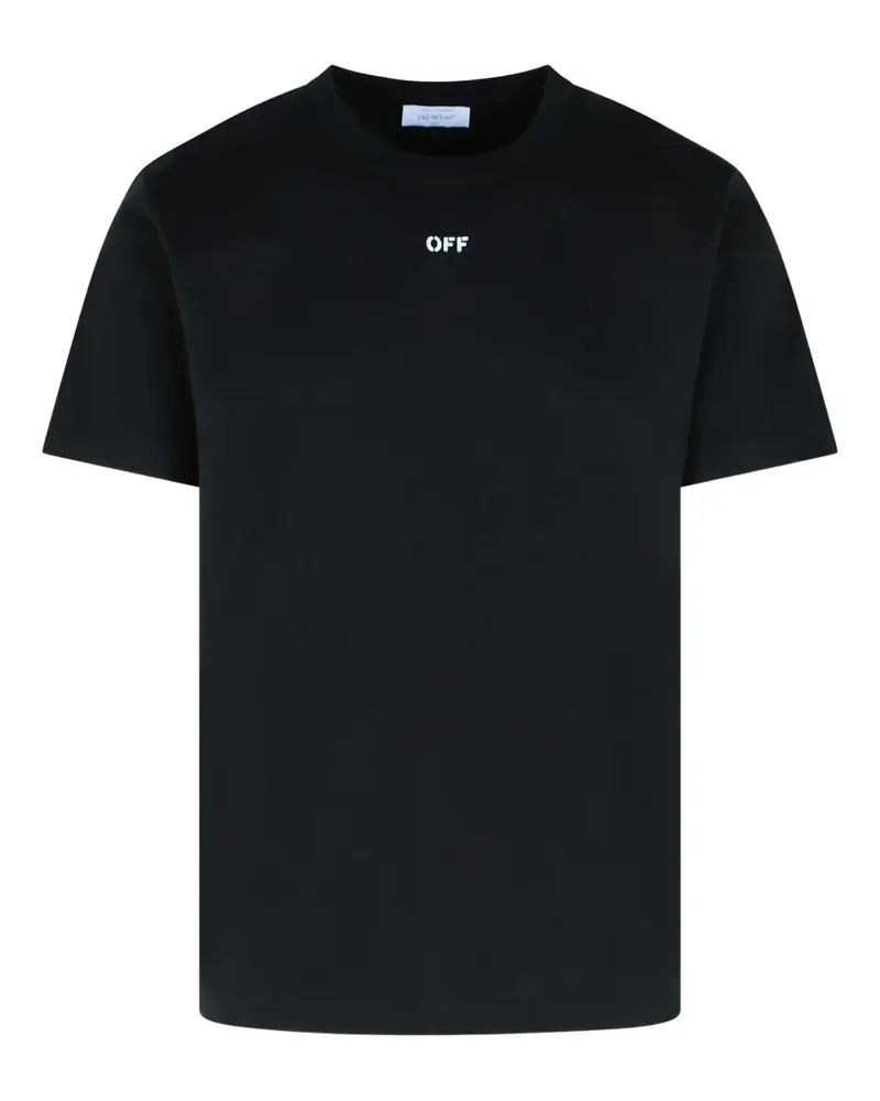 OFF-WHITE T-Shirt mit Pfeilen - Schwarz Schwarz