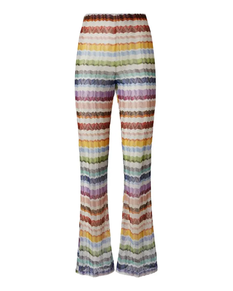 Missoni Gestrickte Hose - Gelb Gelb