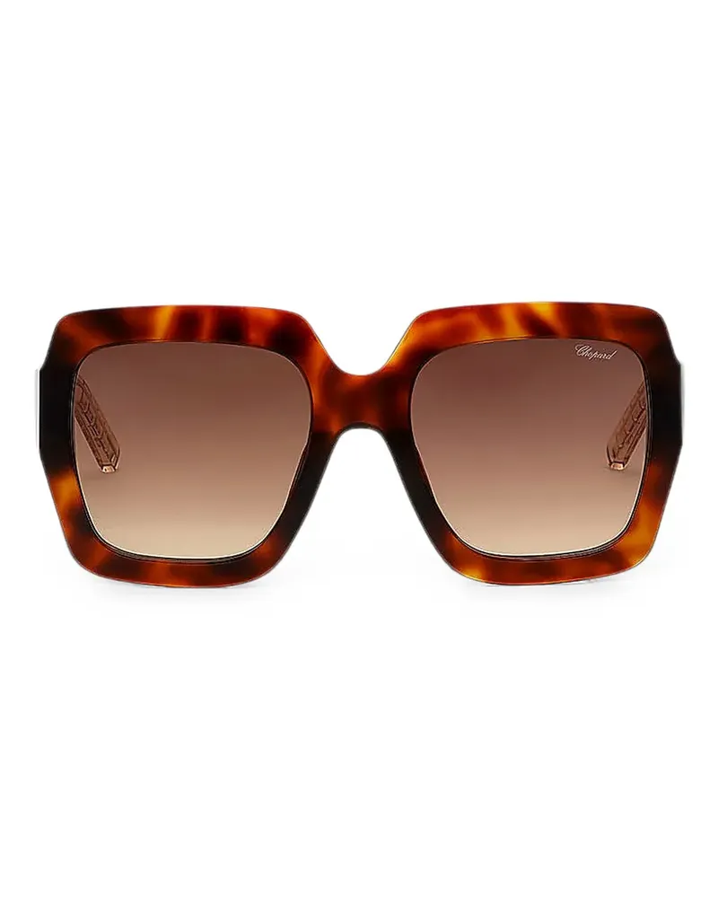 Chopard square-frame sunglasses - Braun Braun