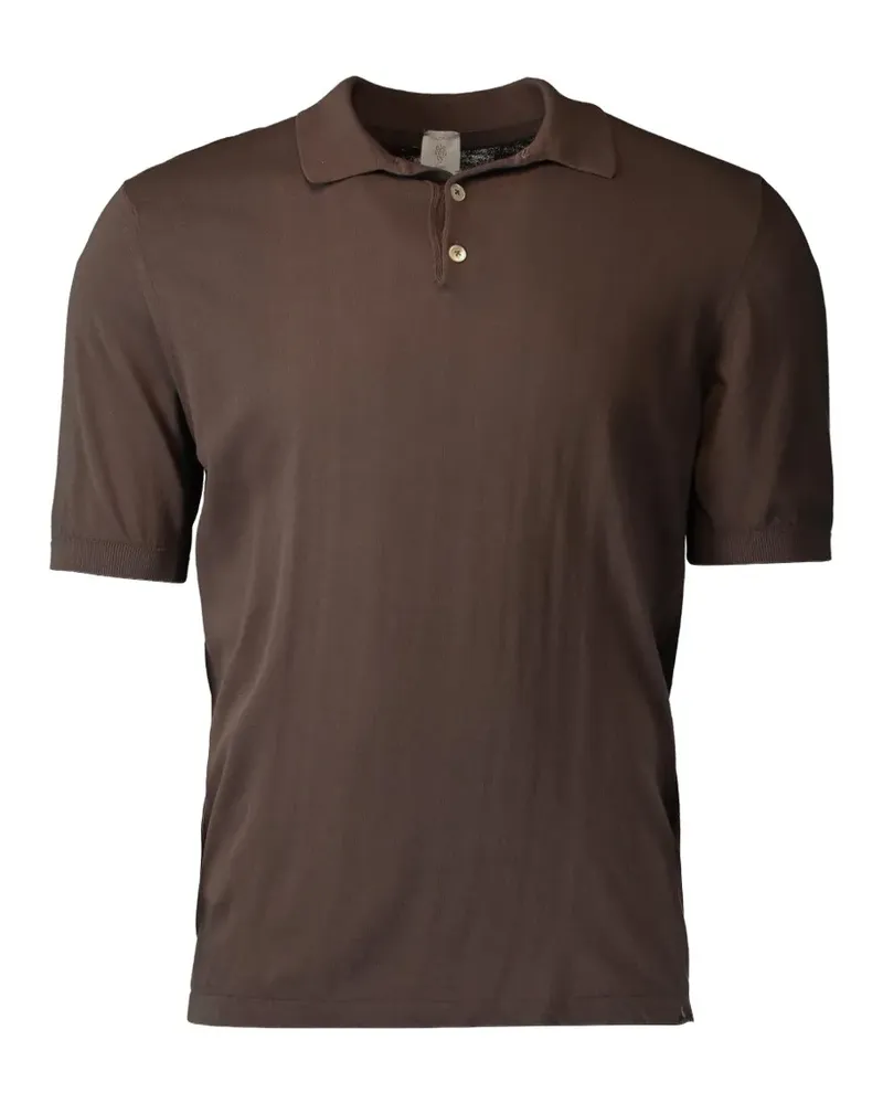 Eleventy short-sleeve polo shirt - Braun Braun