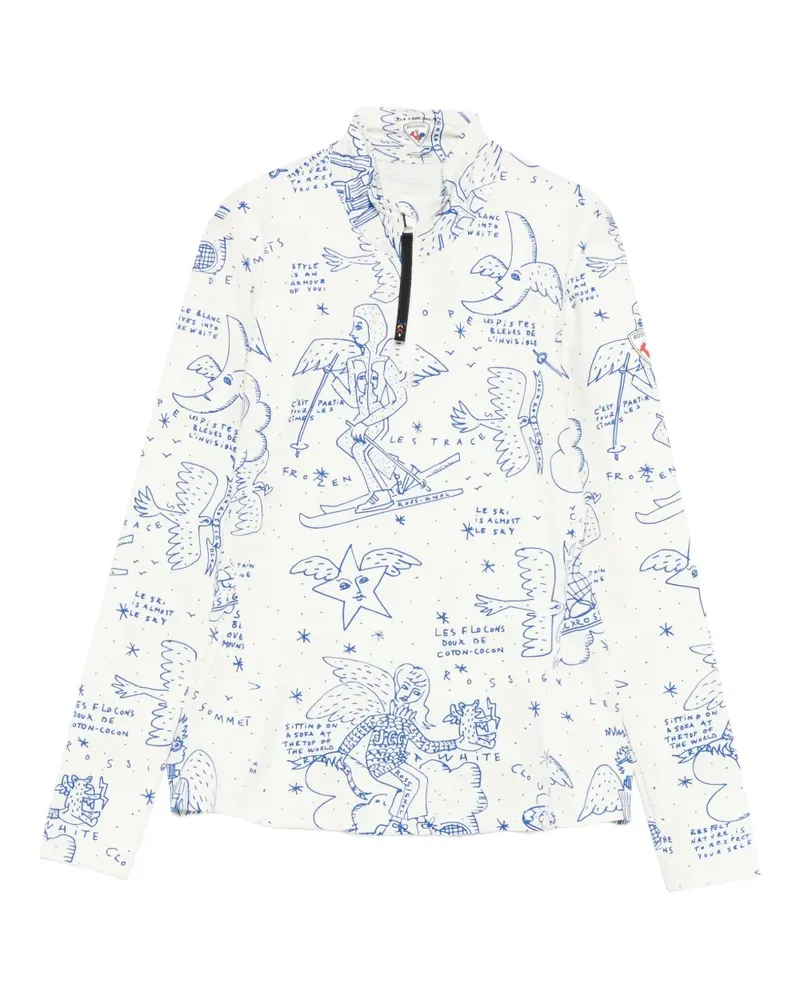 Rossignol JCC Booster Sport-Sweatshirt - Weiß Weiß