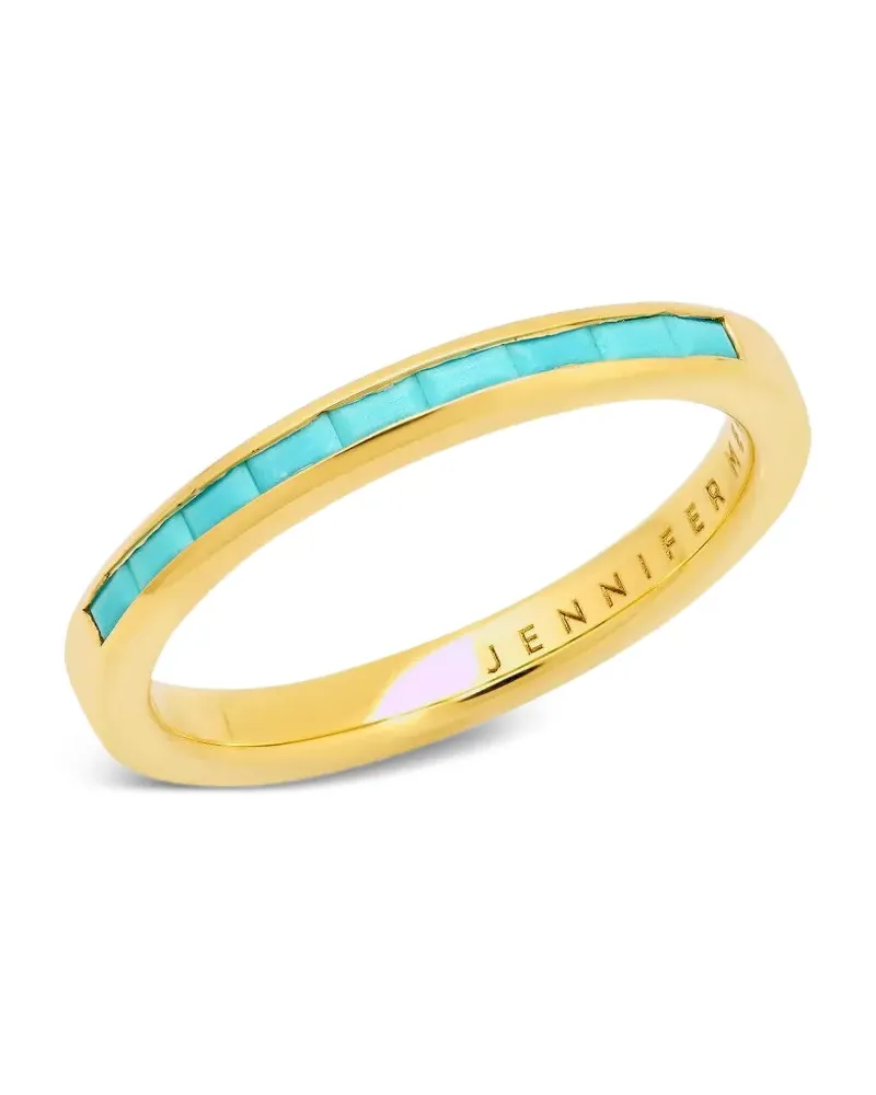Jennifer Meyer turquoise ring - Gold Gold