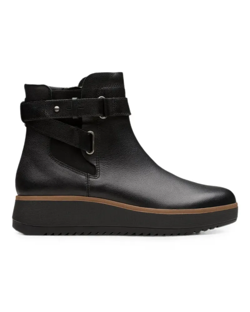 Clarks Zylah Faye leather ankle boots - Schwarz Schwarz