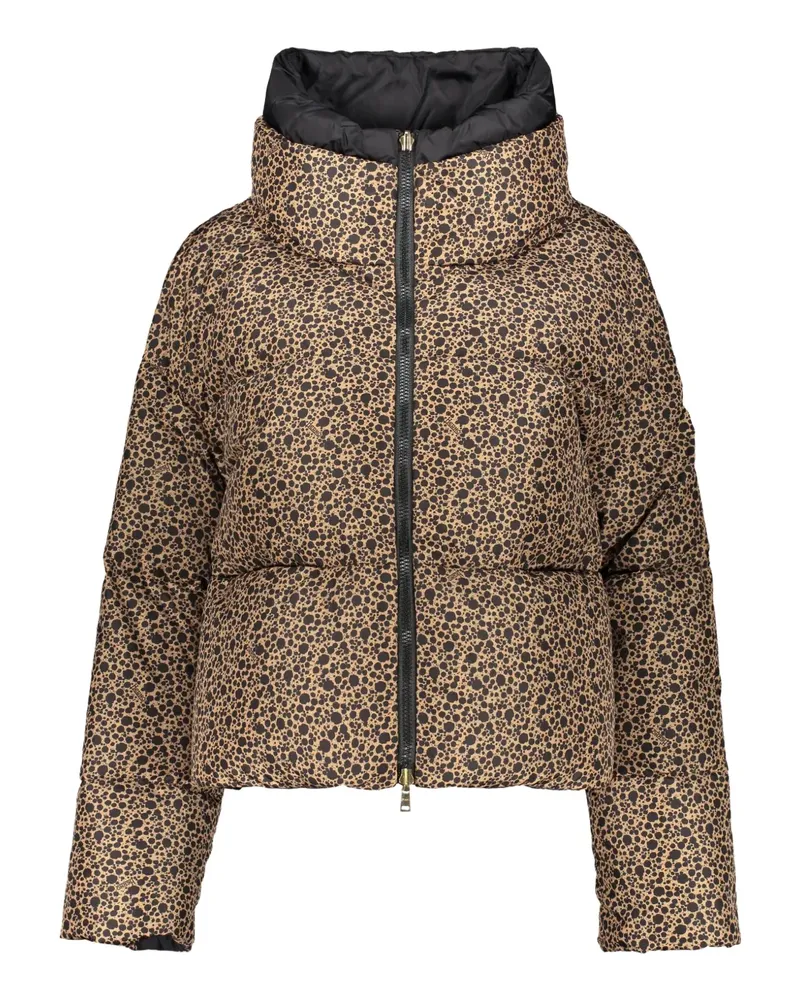 Herno Wendbare Jacke mit Leoparden-Print - Braun Braun