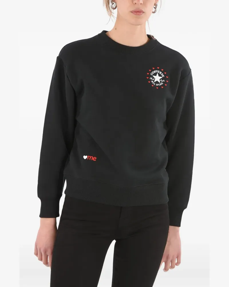 Converse All Star Chuck Taylor Sweatshirt - Schwarz Schwarz