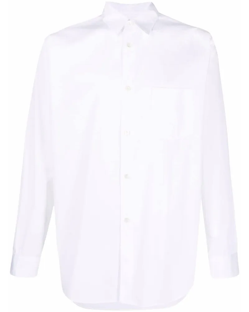 Comme des Garçons Hemd mit schmalem Schnitt - Weiß Weiß