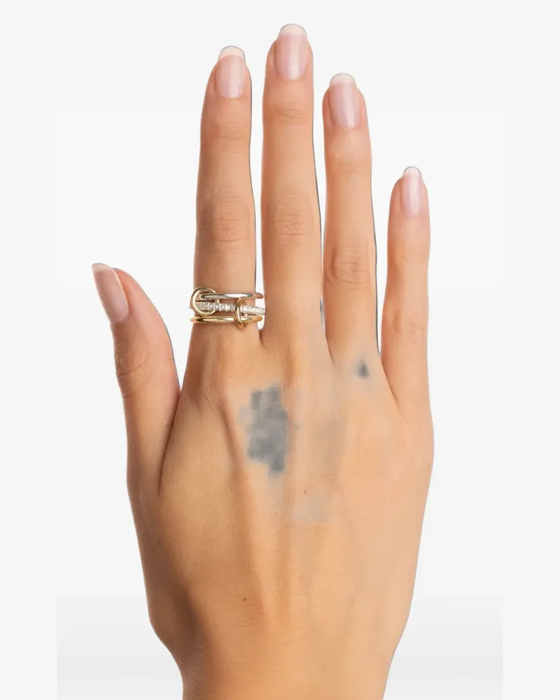 Spinelli Kilcollin Tigris Ring mit Diamanten - Gold Gold