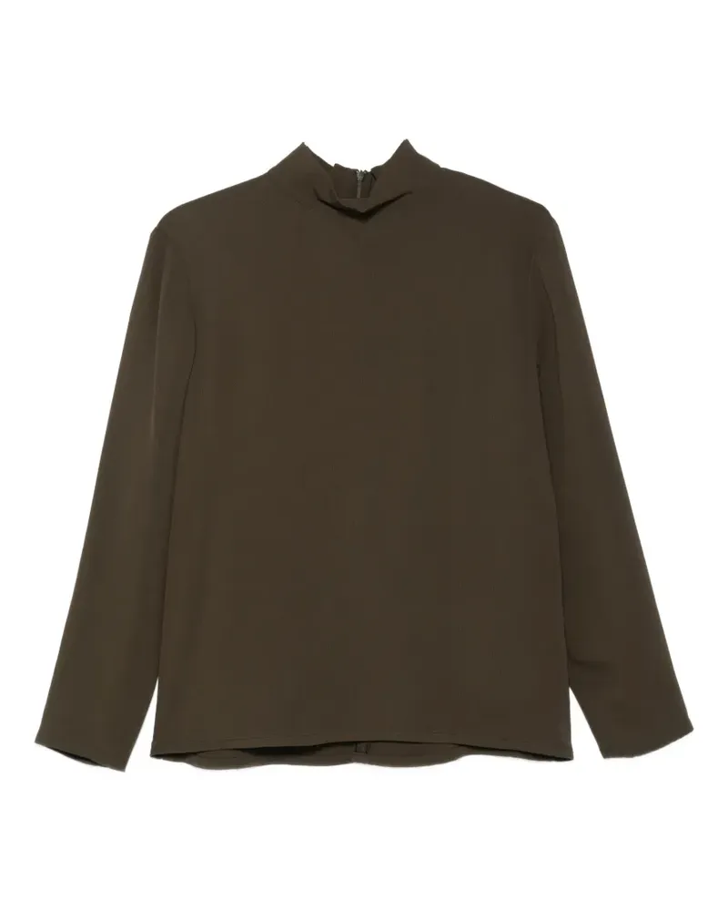 A.P.C. Jeanne Bluse mit Rollkragen - Grün Grün