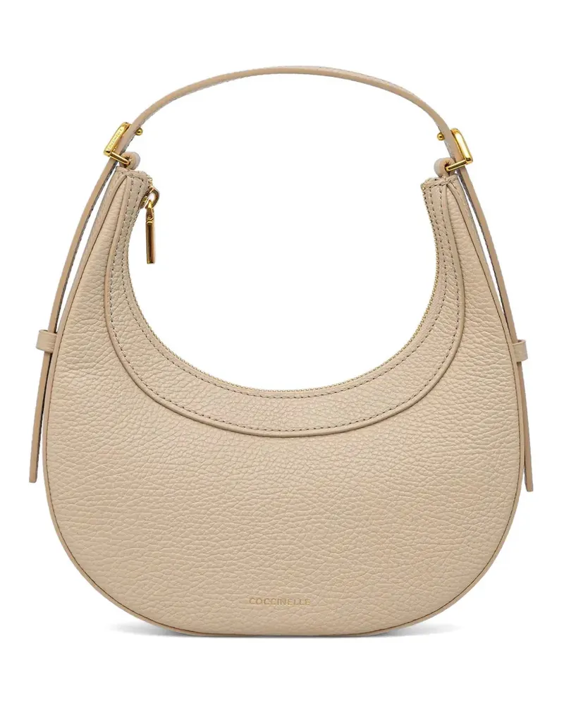 Coccinelle Satchel-Tasche mit Reißverschluss - Nude Nude