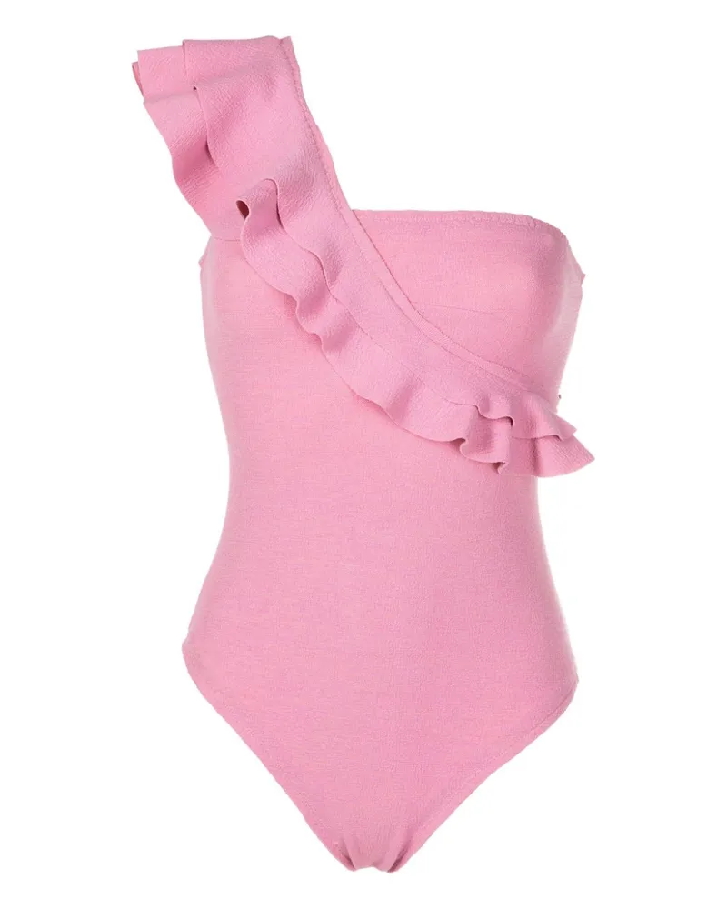Clube Bossa Siola One-Shoulder-Badeanzug - Rosa Rosa